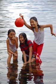 Kids at Lake Toba, Sumatra