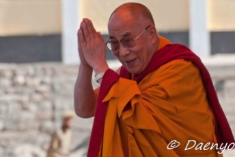 His Holiness the 14th Dalai Lama, Leh